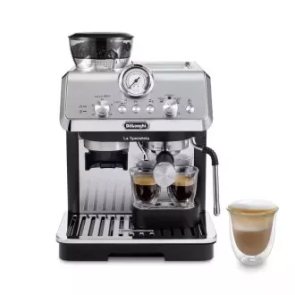 DeLonghi La Specialista Arte aparat za kavu s polugom, 1400 W, ugrađeni mlin, MyLatte mlaznica za paru