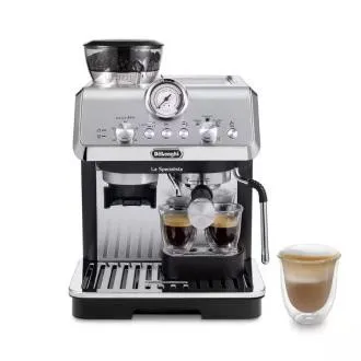 DeLonghi La Specialista Arte aparat za kavu s polugom, 1400 W, ugrađeni mlin, MyLatte mlaznica za paru