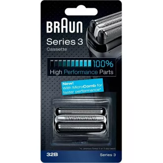 Braun CombiPack Series3 - 32B Folija za brijanje s mikro češljem i blok oštrica - Raspakiran Braun CombiPack Series3 - 32B Folija za brijanje s mikro češljem i blok oštrica - Raspakiran