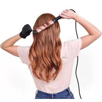 Uvijač za kosu BaByliss C457E, 6 razina snage, crna / ružičasto zlatna