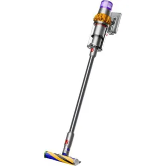 Dyson V15 Detect Absolute 2023, usisavač, 14 ciklona, 240 AW, filtracija cijelog uređaja, izdržljivost do 60 minuta, žuta/siva