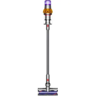 Dyson V15 Detect Absolute 2023, usisavač, 14 ciklona, 240 AW, filtracija cijelog uređaja, izdržljivost do 60 minuta, žuta/siva