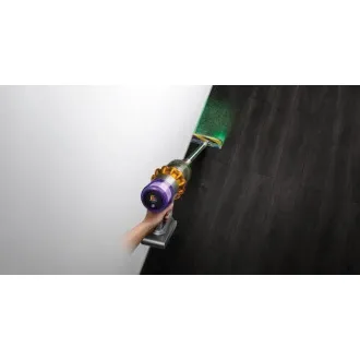 Dyson V15 Detect Absolute 2023, usisavač, 14 ciklona, 240 AW, filtracija cijelog uređaja, izdržljivost do 60 minuta, žuta/siva