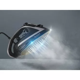 Parno glačalo Tefal FV8062E0 Puregliss, 3000 W, protiv kapanja, automatsko isključivanje, prskanje, srebrno/crno