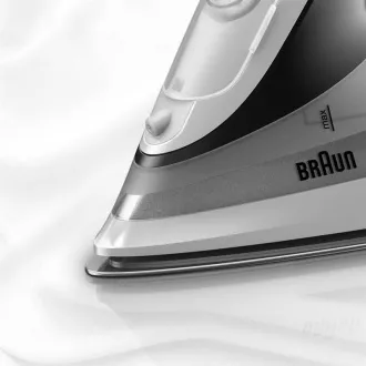 Braun SI7149WB TexStyle 7 Pro parno glačalo, 2900 W, protiv kapanja, automatsko isključivanje, prskanje, crno/bijelo