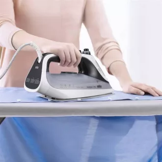 Braun SI7149WB TexStyle 7 Pro parno glačalo, 2900 W, protiv kapanja, automatsko isključivanje, prskanje, crno/bijelo