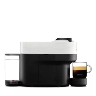 Krups Nespresso XN920110 Vertuo Pop aparat za kavu na kapsule, 1500 W, Wi-Fi. Bluetooth, 4 veličine kave, bijela - Raspakiran