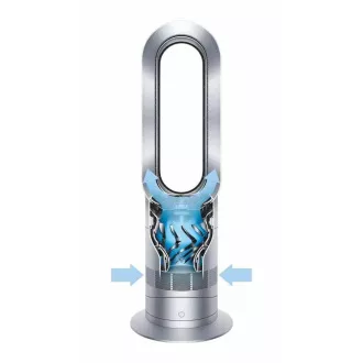 Dyson Hot+Cool AM09 ventilator, podni, 2000 W, zaslon, bez propelera, daljinski upravljač, bijela i siva Dyson Hot+Cool AM09 ventilator, podni, 2000 W, zaslon, bez propelera, daljinski upravljač, bijela i siva