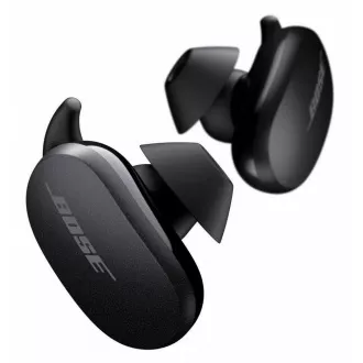 Bose QuietComfort Earbuds, True Wireless, IPX4, Touch Control, StayHear Technology, Black