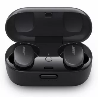 Bose QuietComfort Earbuds, True Wireless, IPX4, Touch Control, StayHear Technology, Black