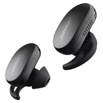 Bose QuietComfort Earbuds, True Wireless, IPX4, Touch Control, StayHear Technology, Black