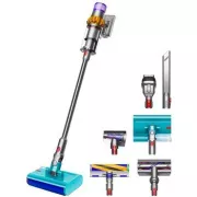 Dyson V15s Detect podmorski bežični usisivač, štap, mokro brisanje, LCD zaslon, višestupanjska filtracija