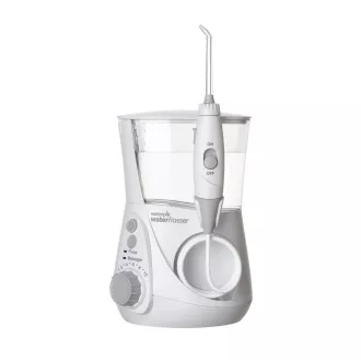 Waterpik Aquarius Professional WP660 bijeli oralni irigator, 2 načina rada, mjerač vremena, LED indikatori, 10-100 PSI Waterpik Aquarius Professional WP660 bijeli oralni irigator, 2 načina rada, mjerač vremena, LED indikatori, 10-100 PSI