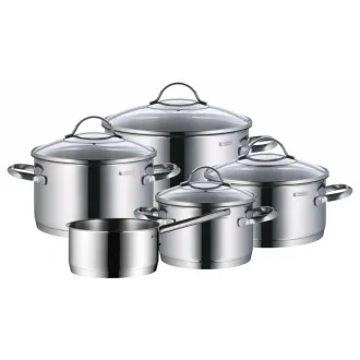 WMF Provence Plus set lonaca, 5 dijelova, nehrđajući čelik WMF Provence Plus set lonaca, 5 dijelova, nehrđajući čelik