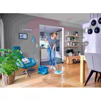 Leifheit 52102 Set Clean Twist Disc Mop Mobilni rotacijski set za čišćenje Leifheit 52102 Set Clean Twist Disc Mop Mobilni rotacijski set za čišćenje