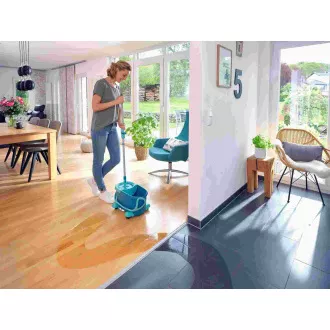 Leifheit 52102 Set Clean Twist Disc Mop Mobilni rotacijski set za čišćenje Leifheit 52102 Set Clean Twist Disc Mop Mobilni rotacijski set za čišćenje