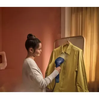 Philips 7000 Series STH7020/20 ručni kuhač na pari, 1500 W, brzo zagrijavanje, tehnologija OptimalTEMP, tamnoplava