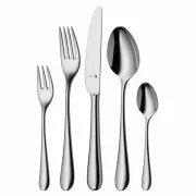 Set pribora za jelo WMF Merit, 30 komada, žlica, vilica, nož, žlica, vilica za desert, nehrđajući čelik