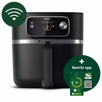 Philips 7000 Series Airfryer Combi XXL Connected HD9880/90 friteza na vrući zrak, 2200 W, Wi-Fi, automatski programi Philips 7000 Series Airfryer Combi XXL Connected HD9880/90 friteza na vrući zrak, 2200 W, Wi-Fi, automatski programi