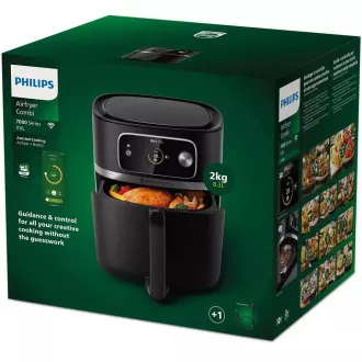 Philips 7000 Series Airfryer Combi XXL Connected HD9880/90 friteza na vrući zrak, 2200 W, Wi-Fi, automatski programi Philips 7000 Series Airfryer Combi XXL Connected HD9880/90 friteza na vrući zrak, 2200 W, Wi-Fi, automatski programi