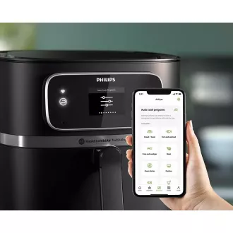 Philips 7000 Series Airfryer Combi XXL Connected HD9880/90 friteza na vrući zrak, 2200 W, Wi-Fi, automatski programi Philips 7000 Series Airfryer Combi XXL Connected HD9880/90 friteza na vrući zrak, 2200 W, Wi-Fi, automatski programi