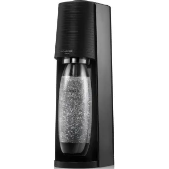 SodaStream Terra Black aparat za sodu, mehanički, 2x 1l SodaStream Fuse boca, CO2 cilindar, crni - Rabljen SodaStream Terra Black aparat za sodu, mehanički, 2x 1l SodaStream Fuse boca, CO2 cilindar, crni - Rabljen