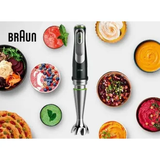 Braun MultiQuick 9 MQ9135XI ručni blender, 1200 W, ActiveBlade, kontinuirana kontrola brzine, SmartSpeed - Raspakiran Braun MultiQuick 9 MQ9135XI ručni blender, 1200 W, ActiveBlade, kontinuirana kontrola brzine, SmartSpeed - Raspakiran