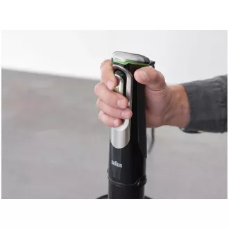 Štapni mikser Braun MQ9195XLI, 1200 W, ActiveBlade, bezstupanjska kontrola brzine, SmartSpeed, opsežan pribor