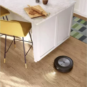 iRobot Roomba Combo j5 robotski usisavač s krpom, vSLAM navigacija, AeroForce filter, iRobot Home aplikacija, crna