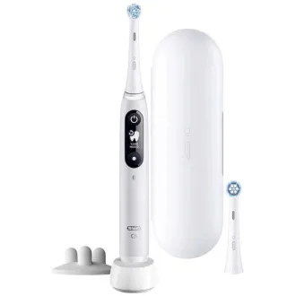Oral-B iO Series 6s električna četkica za zube, timer, senzor pritiska, 5 programa, Oral-B aplikacija, bijela
