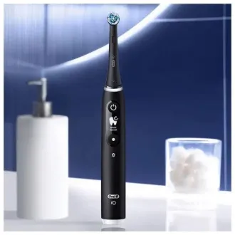 Oral-B iO Series 6s električna četkica za zube, timer, senzor pritiska, 5 programa, Oral-B aplikacija, crna Oral-B iO Series 6s električna četkica za zube, timer, senzor pritiska, 5 programa, Oral-B aplikacija, crna