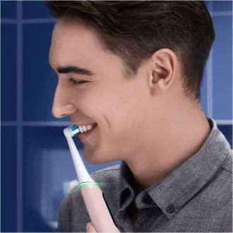 Oral-B iO Series 6s električna četkica za zube, timer, senzor pritiska, 5 programa, Oral-B aplikacija, roza