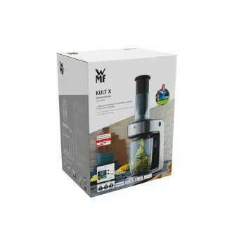 WMF Kult X spiralizator, 80 W, posuda 1,25 l, nastavci za rezanje, blokada za djecu