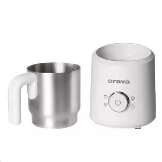 Orava električna pjenilica za mlijeko, 500 W, 4 programa po izboru, 350 ml, bijela