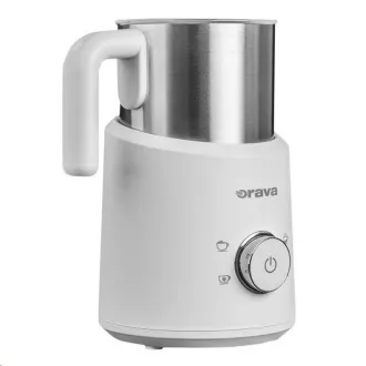 Orava električna pjenilica za mlijeko, 500 W, 4 programa po izboru, 350 ml, bijela