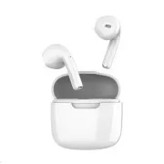 Orava bežične slušalice s mikrofonom, USB-C, upravljanje dodirom, u uhu, IPX3, bijele
