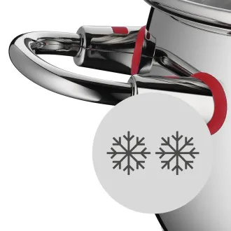 WMF Quality One Pot Set, nehrđajući čelik, perivo u perilici posuđa, 5 dijelova