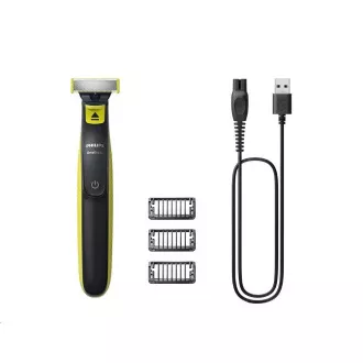Philips OneBlade QP2724/10 trimer za lice, USB punjenje, 3 češlja, vodootporan Philips OneBlade QP2724/10 trimer za lice, USB punjenje, 3 češlja, vodootporan