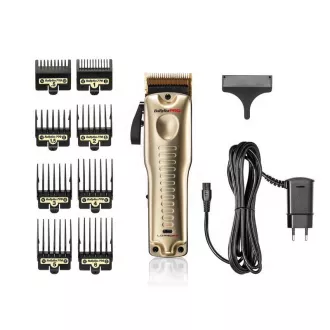 BaByliss Pro 4 FX825GE profesionalni trimer, titanske oštrice, baterija od 3300 mAh, zlatna boja BaByliss Pro 4 FX825GE profesionalni trimer, titanske oštrice, baterija od 3300 mAh, zlatna boja