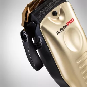 BaByliss Pro 4 FX825GE profesionalni trimer, titanske oštrice, baterija od 3300 mAh, zlatna boja BaByliss Pro 4 FX825GE profesionalni trimer, titanske oštrice, baterija od 3300 mAh, zlatna boja