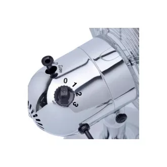 Orava SF-100 X stolni oscilirajući ventilator, 3 brzine, oscilacija udesno i ulijevo, srebrni Orava SF-100 X stolni oscilirajući ventilator, 3 brzine, oscilacija udesno i ulijevo, srebrni