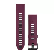 QuickFit® 20 remena za satove, Merlot/Graphite silikon