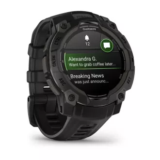 Garmin Instinct 3 – 45 mm, AMOLED, crni s crnim remenom Garmin Instinct 3 – 45 mm, AMOLED, crni s crnim remenom
