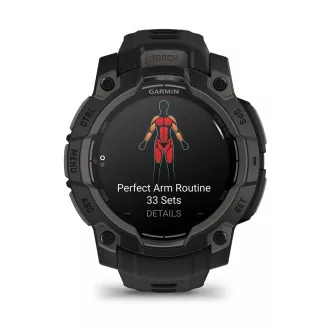 Garmin Instinct 3 – 45 mm, AMOLED, crni s crnim remenom Garmin Instinct 3 – 45 mm, AMOLED, crni s crnim remenom