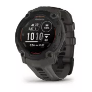 Garmin Instinct E – 45 mm, crni s ugljeno-sivim remenom