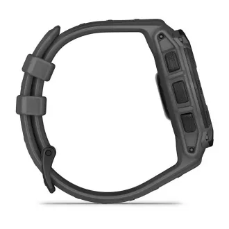 Garmin Instinct E – 45 mm, crni s ugljeno-sivim remenom