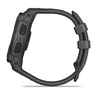 Garmin Instinct E – 45 mm, crni s ugljeno-sivim remenom