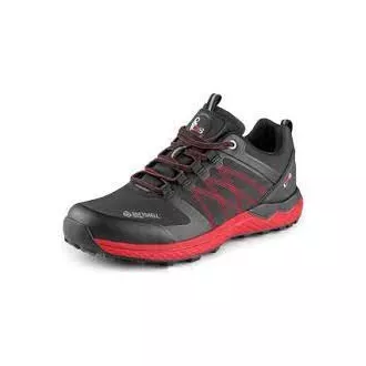 Softshell niske cipele, CXS SPORT, crno - crvene, veličina 42