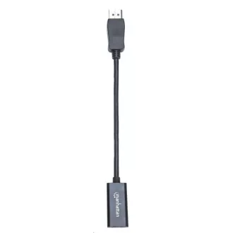 MANHATTAN adapter, DisplayPort, DP-muški/HDMI-ženski, crni