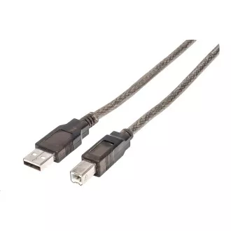 MANHATTAN USB-A na USB-B kabel, 15m, crni MANHATTAN USB-A na USB-B kabel, 15m, crni